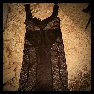 Mesh Body con dress